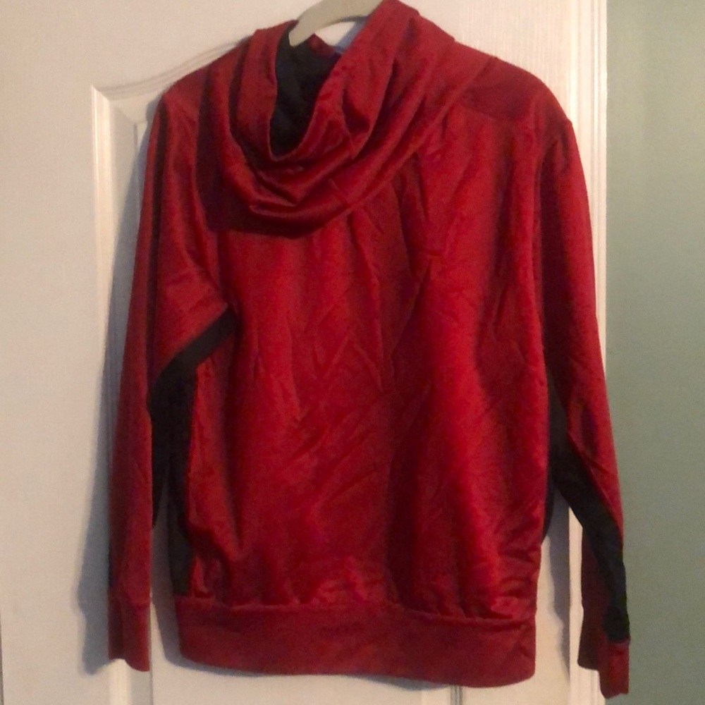 Red Nike swish hoodie - Picture 2 of 2